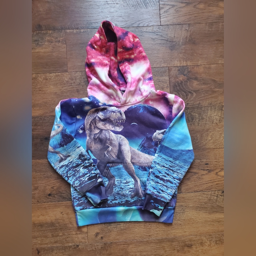 Dinosaur Sweater Size M Youth